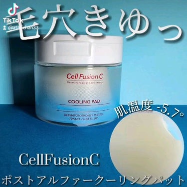 クーリングパッド/Cell Fusion C(セルフュージョンシー)/その他スキンケアを使ったクチコミ（2枚目）