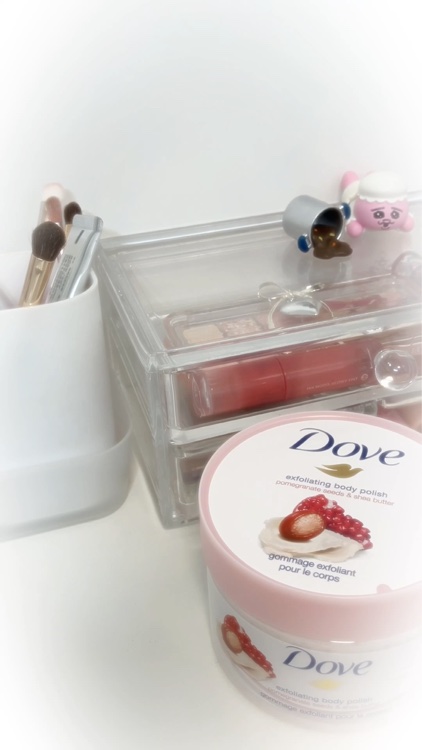 ダヴ ふわとろクリーミースクラブ ザクロ＆シアバター/ダヴ/ボディスクラブを使ったクチコミ（1枚目）