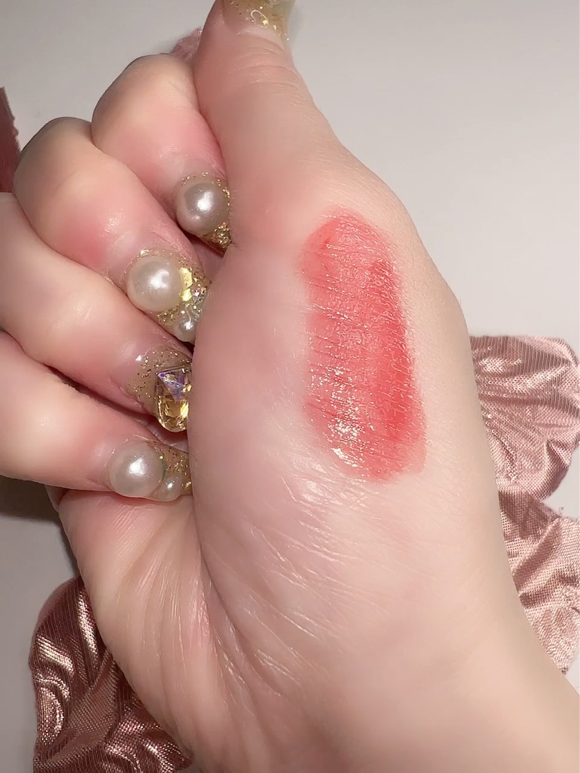 デュイフルウォーターティント 03 イフローズ/rom&nd/リップティントを使ったクチコミ（3枚目）