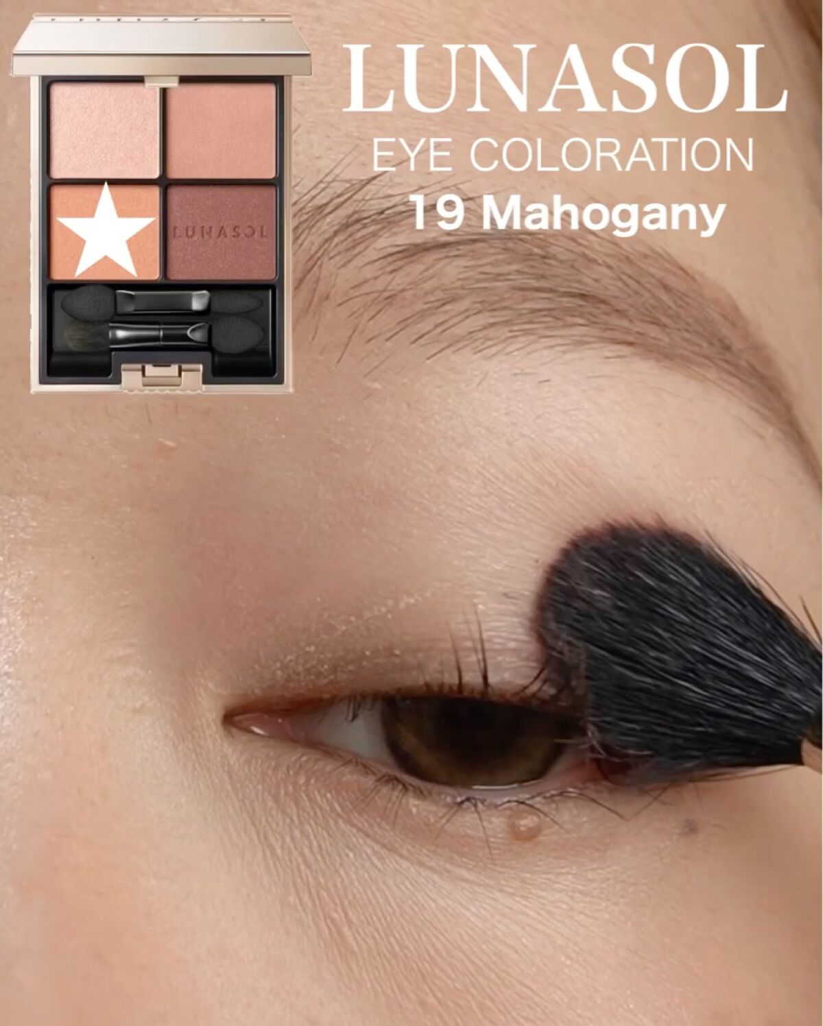 アイカラーレーション/LUNASOL/アイシャドウパレットを使ったクチコミ（2枚目）