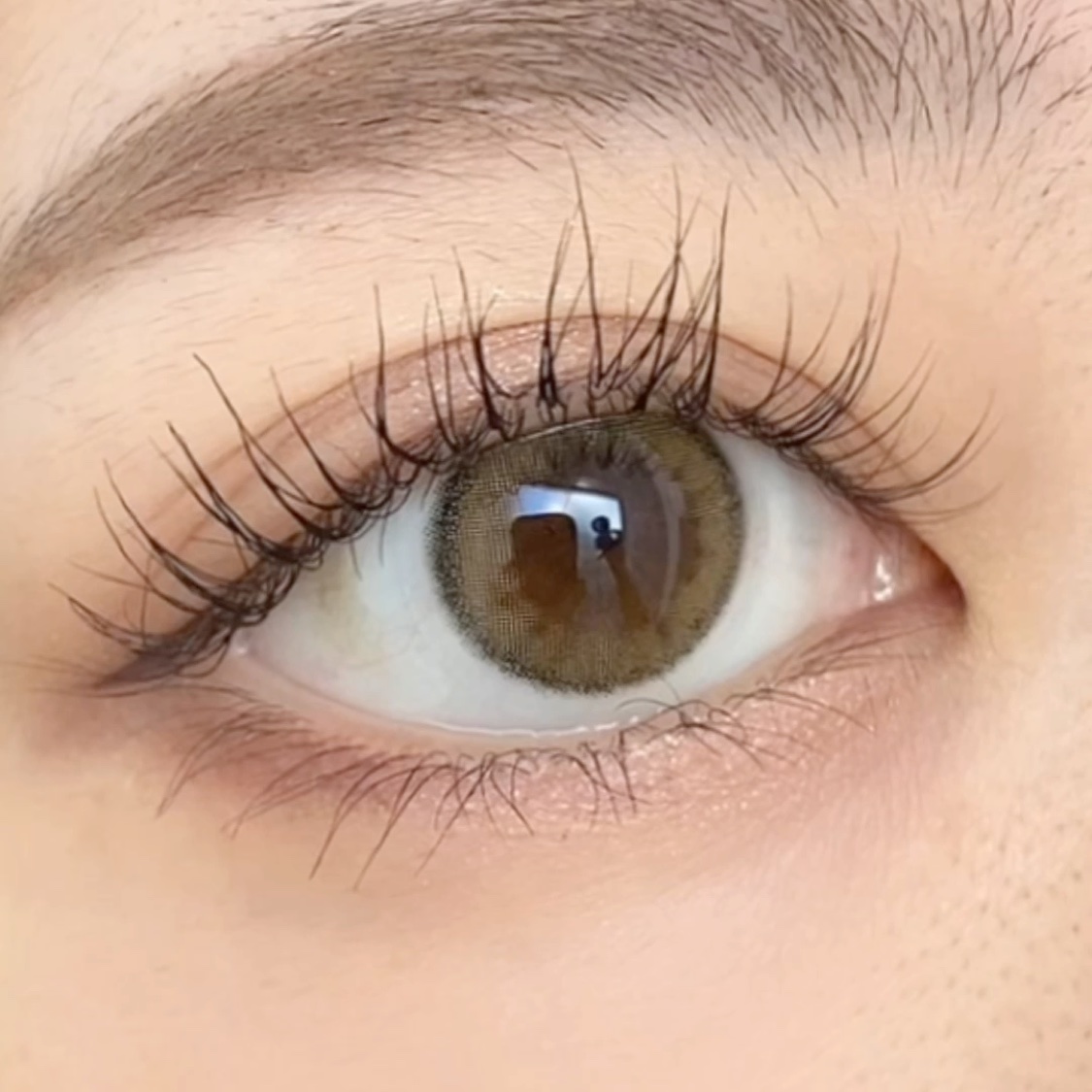 ホロリングブラウン/LENSME/カラーコンタクトレンズの動画クチコミ2つ目