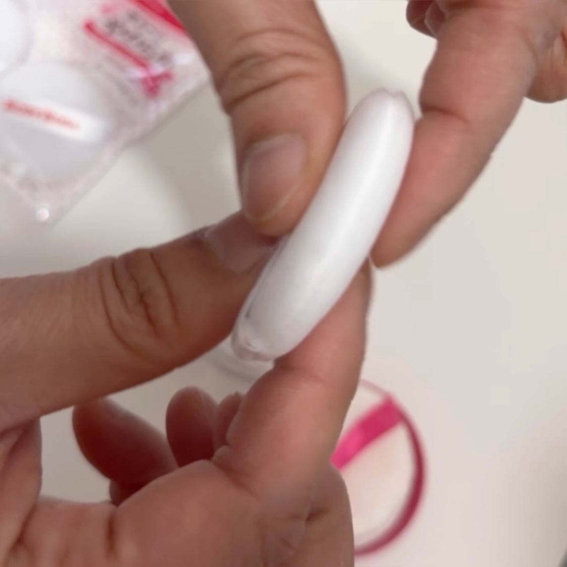 マイクロファイバーパフ S 3P/ロージーローザ/パフ・スポンジの動画クチコミ4つ目