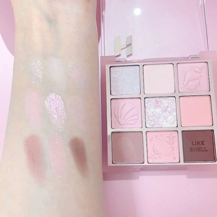 マイフェイブムードアイパレット 9カラー/HOLIKA HOLIKA/アイシャドウパレットの人気ショート動画