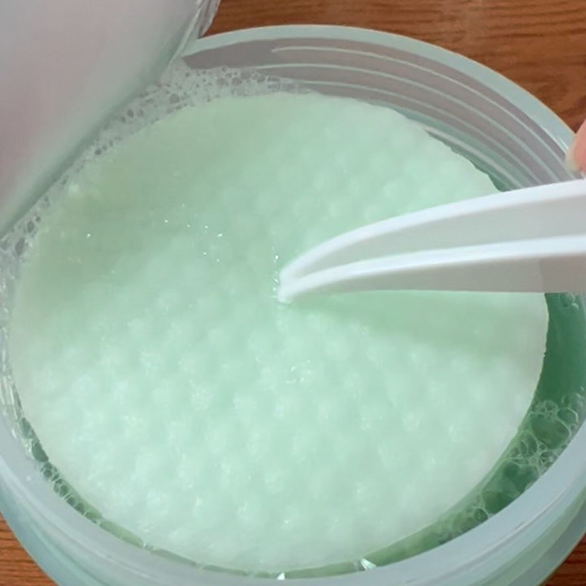 ティーツリーカーミングエッセンスパッド/MEDIHEAL/トナーパッドを使ったクチコミ（2枚目）