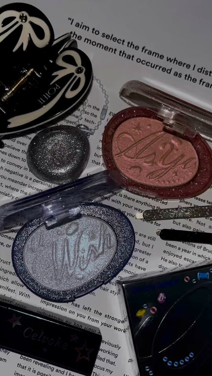 フィー グリッツストーンハイライター/fwee/パウダーハイライトの人気ショート動画