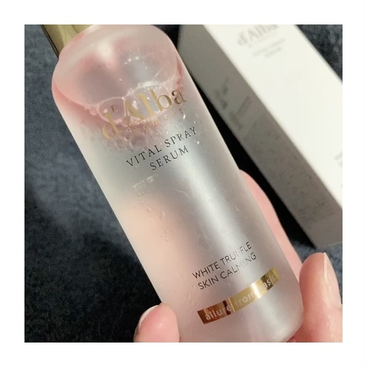 ダルバ ホワイトトリュフバイタルスプレーセラム/ダルバ/ミスト状化粧水を使ったクチコミ（3枚目）