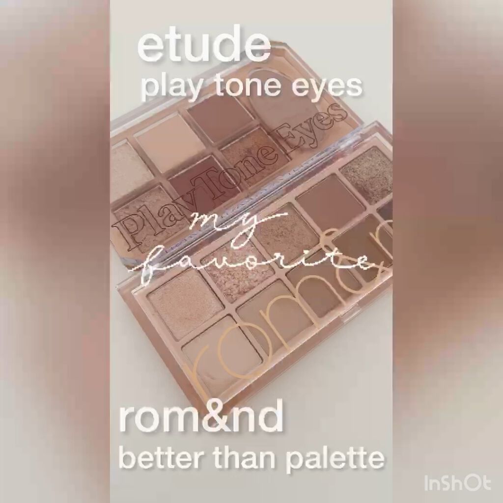 プレイトーンアイパレット/ETUDE/アイシャドウパレットの人気ショート動画