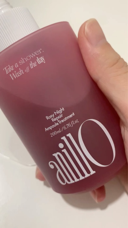 ロージーナイトリペアシャンプー/アンプルトリートメント/ANILLO/市販シャンプーの動画クチコミ1つ目