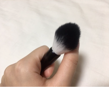 UR GLAM　FACE BRUSH/U R GLAM/メイクブラシを使ったクチコミ（2枚目）