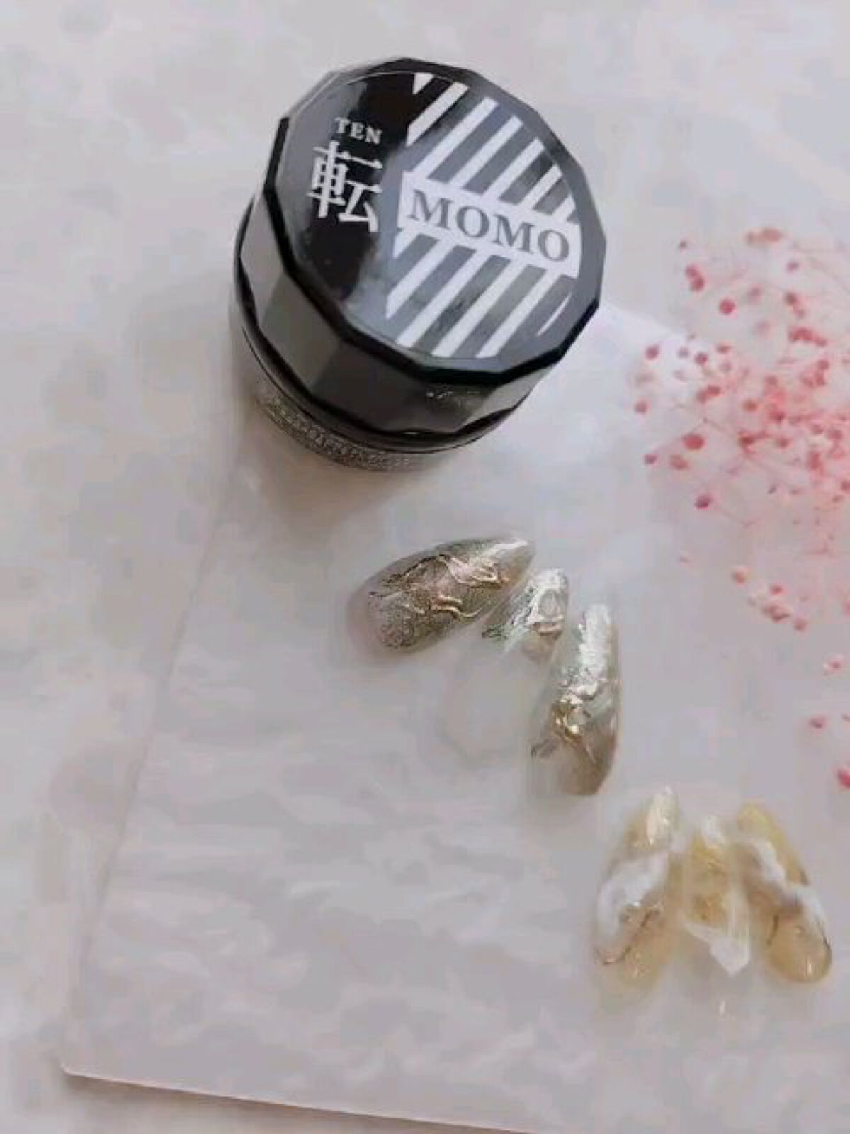 MOMO転/MoMo/ジェルネイルを使ったクチコミ（1枚目）