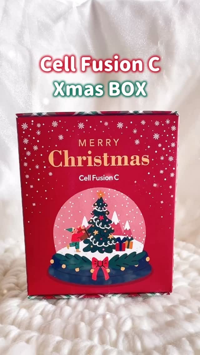 [最強コンビクリスマスBOX🎄🎁]

▶︎Cell Fusion C (@cellfusionc_official_jp )

メガ割限定のXmas BOXが11/21から発売されてるよ〜！
最大49%OFFだからチェック必須だよ⚠️
