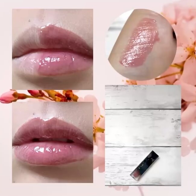 【限定パケ 桜エディション】 ブラーグローイリップティント＆ペアチーク パーフェクトセット/Dinto/リキッドチークの動画クチコミ4つ目