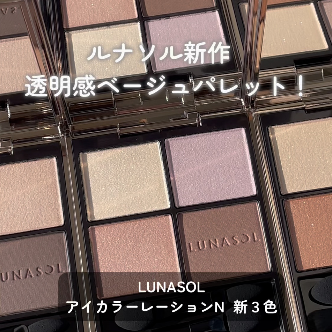 ルナソル アイカラーレーションN/LUNASOL/アイシャドウパレットを使ったクチコミ（2枚目）