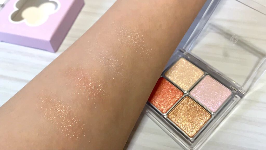 ベターザンアイズ/rom&nd/アイシャドウパレットを使ったクチコミ（3枚目）