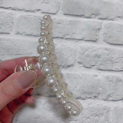 パールラインバンス/キャンドゥ/ヘアアクセサリーを使ったクチコミ(2枚目)