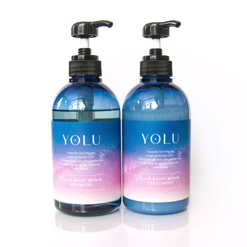 カームナイトリペアシャンプー／トリートメント/YOLU/市販シャンプーの人気ショート動画