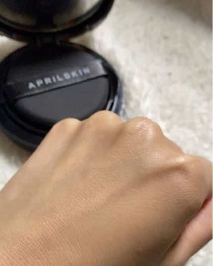 超スリムクッション/APRILSKIN/クッションファンデーションを使ったクチコミ(2枚目)