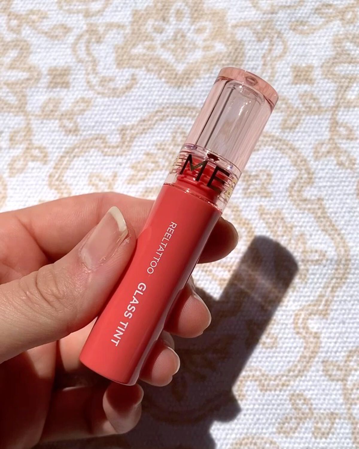 リールタトゥーグラスティント /MERYTHOD/リップティントを使ったクチコミ（3枚目）