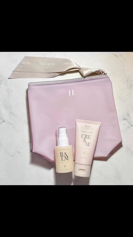 センシュアル リッチ ボディ バーム/Her lip to BEAUTY/ボディクリームの人気ショート動画