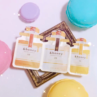 &honey ディープモイスト 限定チェリーブロッサム シャンプー＆ヘアトリートメントペアセットのクチコミ「🎍新年明けましておめでとうございます🎍
今年もよろしくお願いします🙇‍♀️✨

━━━━━━━.....」（3枚目）