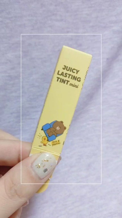 ジューシーラスティングティント/rom&nd/リップティントの人気ショート動画