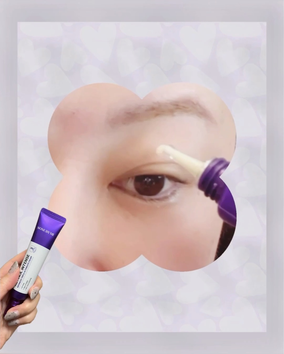 レチノールインテンシブ アドバンスドトリプルアクションアイクリーム/SOME BY MI/アイケア・アイクリームを使ったクチコミ（2枚目）