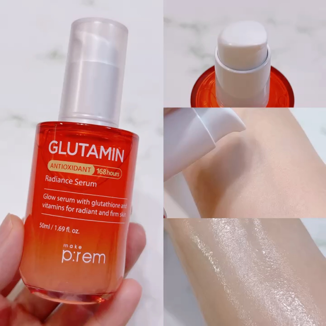 グルタチオンPDRNグロートナー /make prem/化粧水を使ったクチコミ（3枚目）