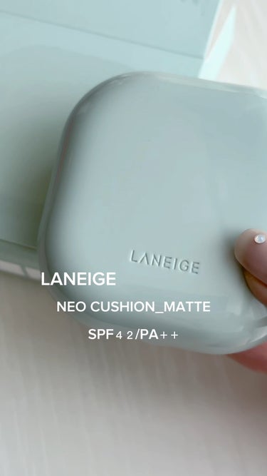 ネオクッション マット 17N/LANEIGE/クッションファンデーションを使ったクチコミ（1枚目）