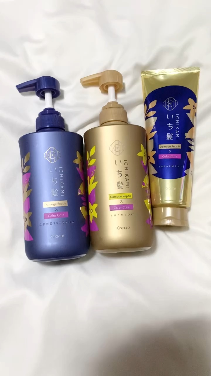 ダメージリペア＆カラーケア シャンプー/コンディショナー/いち髪/市販シャンプーの人気ショート動画