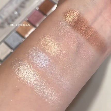 Mood Shower Face Palette/unleashia/パウダーハイライトを使ったクチコミ(8枚目)