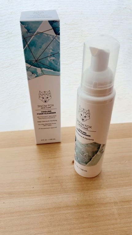 クーリング フォーム クレンザー/SNOW FOX SKINCARE/洗顔フォームを使ったクチコミ(2枚目)