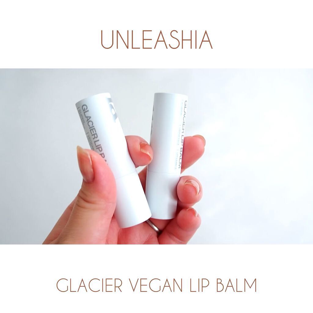 グレイシャーヴィーガンリップバーム/unleashia/リップバームを使ったクチコミ（1枚目）