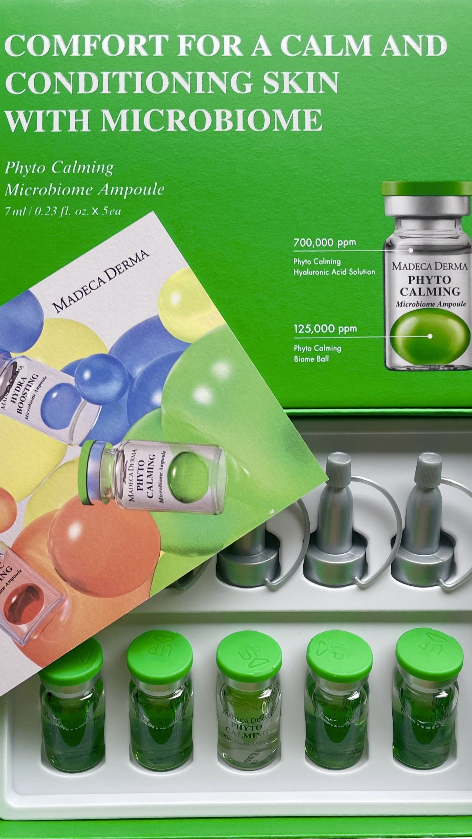 フィトカーミング マイクロバイオームアンプル/マデカダーマ/美容液の動画クチコミ1つ目