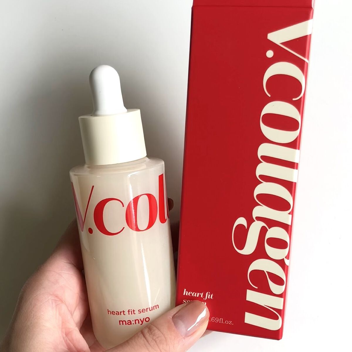 Vコラーゲン ハートフィットアンプル/manyo/美容液を使ったクチコミ（1枚目）