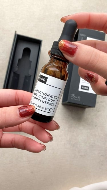 fractionated eye-contour concentrate/NIOD/アイケア・アイクリームの動画クチコミ1つ目