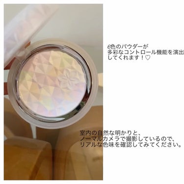 ＡＱ　オーラ リフレクター 02 light mix 繊細な光がまざり合う軽やかな印象/DECORTÉ/プレストパウダーを使ったクチコミ（3枚目）