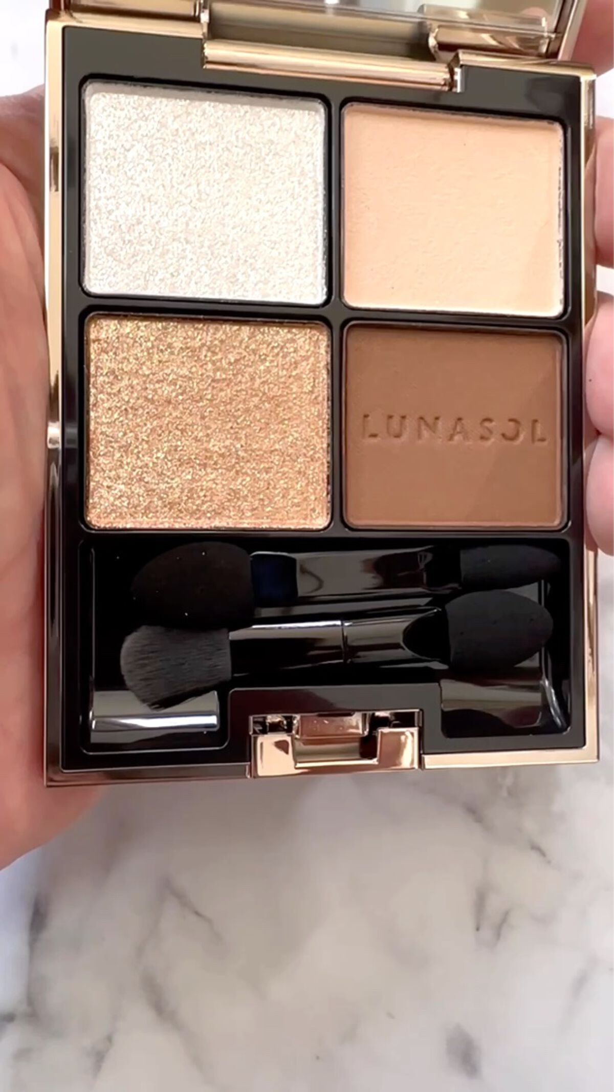 アイカラーレーション/LUNASOL/アイシャドウパレットを使ったクチコミ（2枚目）