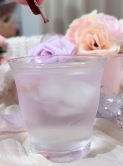 飲める美容ピンクDIYドリンク ピンクポーション ゼロカロリー・冬虫夏草/PINK POTION /美容ドリンクを使ったクチコミ(4枚目)