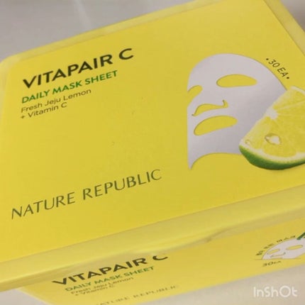 ビタペアCデイリーシートマスク/ネイチャーリパブリック/シートマスク・パックの人気ショート動画