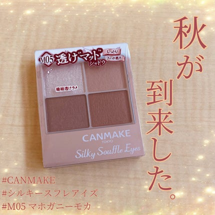 シルキースフレアイズ(マットタイプ)/キャンメイク/アイシャドウパレットの人気ショート動画