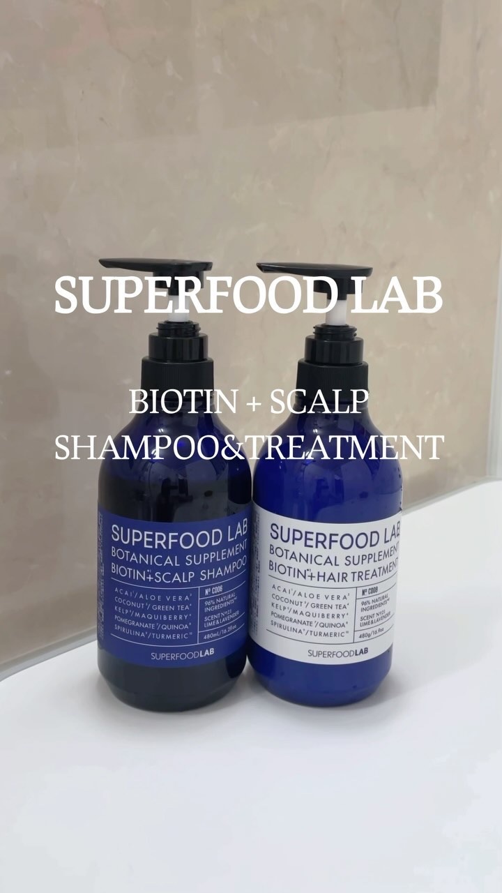 BT+スカルプ シャンプー／トリートメント/SUPERFOOD LAB/市販シャンプーを使ったクチコミ（1枚目）