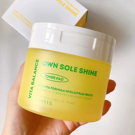 ビタバランスオウンソールシャイントナーパッド/EUNYUL/トナーパッドを使ったクチコミ(1枚目)