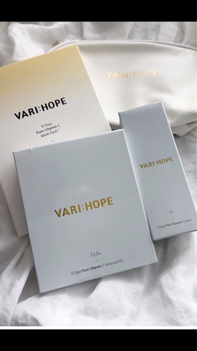 ８デイズピュアビタミンCアンプル/VARI:HOPE/美容液を使ったクチコミ（1枚目）