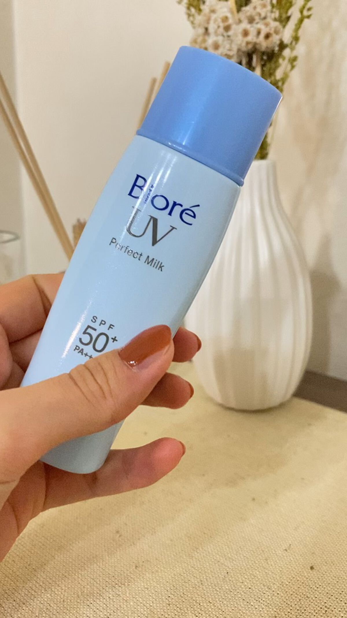 UV さらさらパーフェクトミルク /ビオレ/日焼け止めミルクを使ったクチコミ（1枚目）