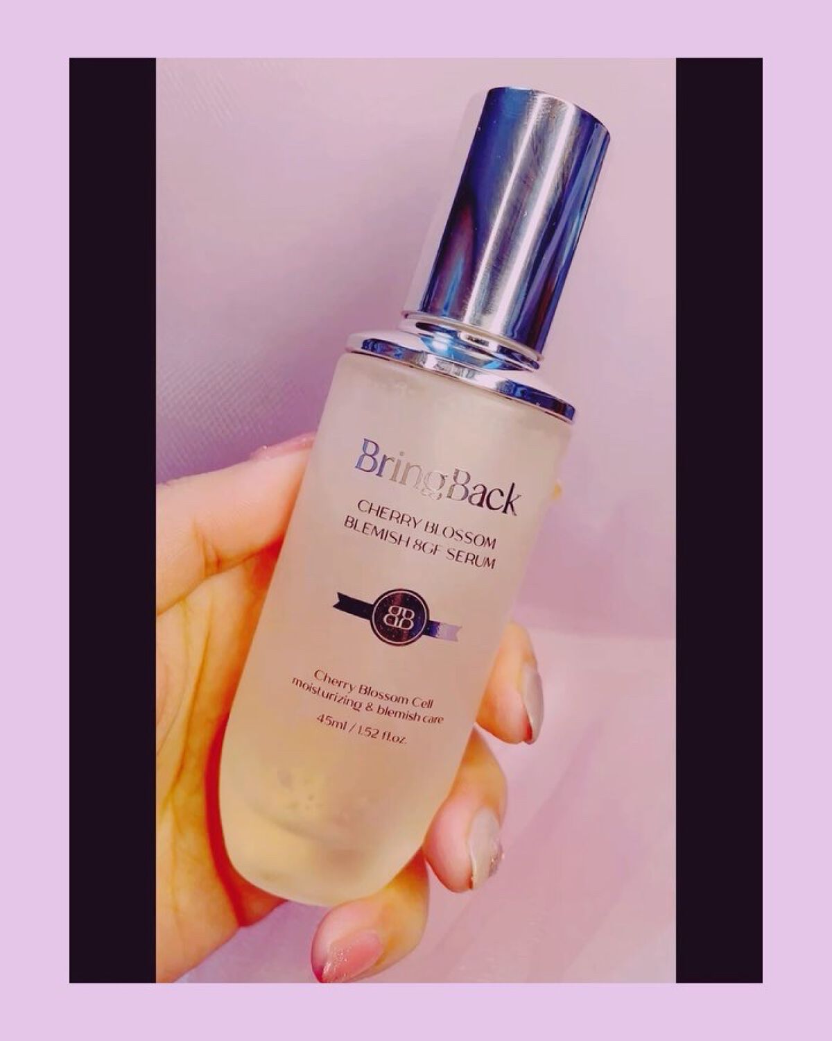 チェリーブロッサムブレミッシュ８GFセラム/Bring Back/化粧水を使ったクチコミ（2枚目）