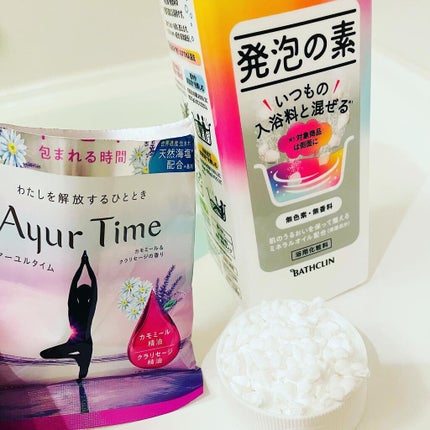 発泡の素/バスクリン/炭酸系入浴剤を使ったクチコミ(1枚目)