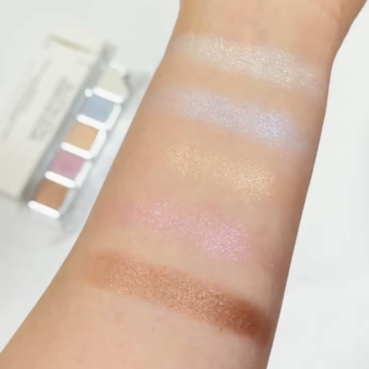Mood Shower Face Palette/unleashia/パウダーハイライトの動画クチコミ3つ目