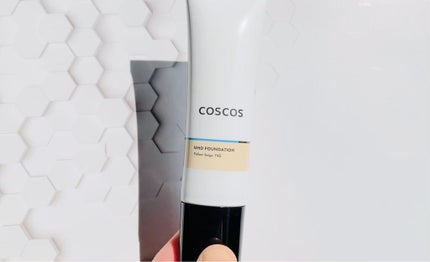 UHDファンデーションホワイト(WH01)/COSCOS/リキッドファンデーションの動画クチコミ1つ目