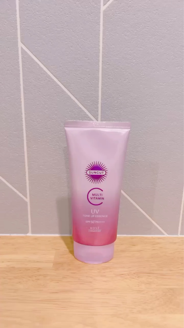 サンカット®　マルチビタミン（保湿）トーンアップＵＶ　  エッセンス　クリアラベンダー/サンカット®/日焼け止めローションを使ったクチコミ（3枚目）