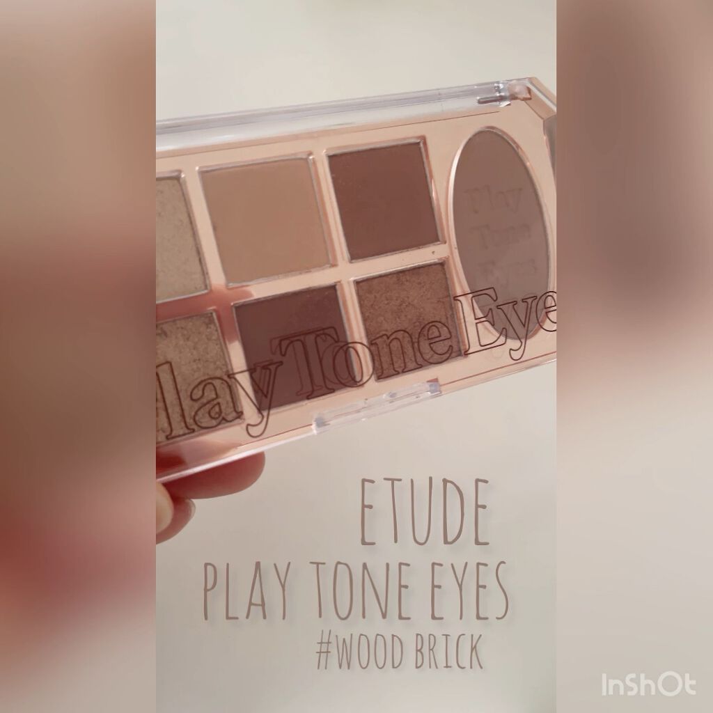 プレイトーンアイパレット/ETUDE/アイシャドウパレットの人気ショート動画